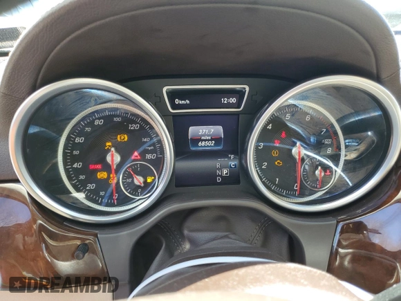 2018 Mercedes-Benz GLS 450 with VIN 4JGDF6EE1JB182526, listed as a Copart auction lot 49480684 with 68,502 mi miles and Non Repairable. Bid and sale history available at DreamBid. Image 9.