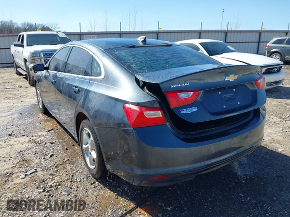 2019 Chevrolet Malibu LS with VIN 1G1ZB5ST1KF142016, listed as a IAAI auction lot 41770598 with 117,175 mi miles and . Bid and sale history available at DreamBid. Image 3.
