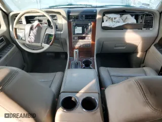2014 Lincoln Navigator with VIN 5LMJJ2H53EEL05069, listed as a Copart auction lot 43578995 with 129,080 mi miles and Salvage Title. Bid and sale history available at carsss.com. Image 8.