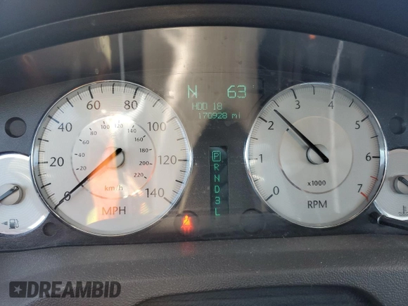 2009 Chrysler 300 Limited with VIN 2C3KA33V09H578112, listed as a Copart auction lot 59504765 with 170,928 mi miles and Salvage title. Bid and sale history available at DreamBid. Image 9.