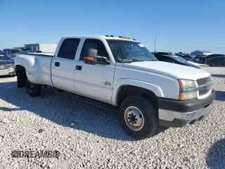 2004 Chevrolet Silverado 3500 LT with VIN 1GCJC33234F259935, listed as a Copart auction lot 46128775 with 0 mi miles and Salvage Title. Bid and sale history available at carsss.com. Image 4.