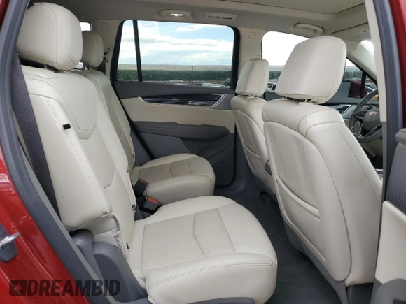2024 Cadillac XT6 FWD Premium Luxury with VIN 1GYKPCRS1RZ700168, listed as a Copart auction lot 59327055 with 21,001 mi miles and Salvage title. Bid and sale history available at DreamBid. Image 11.