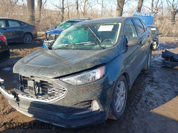2024 Ford Edge SEL with VIN 2FMPK4J92RBA44702, listed as a IAAI auction lot 41445964 with 22,172 mi miles. Bid and sale history available at carsss.com. Image 2.