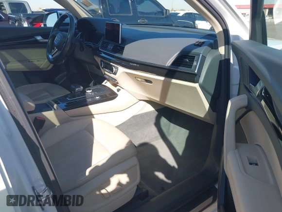 2020 Audi Q5 Premium Plus with VIN WA1BNAFY5L2023323, listed as a IAAI auction lot 41674930 with 35,847 mi miles and . Bid and sale history available at DreamBid. Image 5.