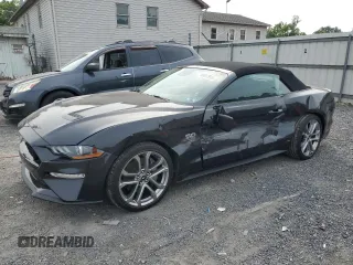 2023 Ford Mustang GT Premium with VIN 1FATP8FF1P5113266, listed as a Copart auction lot 60897915 with 4,272 mi miles and Salvage title. Bid and sale history available at DreamBid. Image 1.
