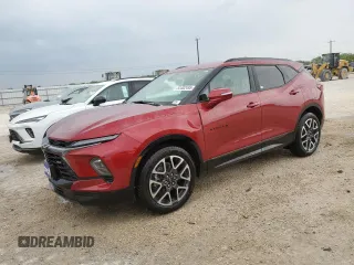 2025 Chevrolet Blazer RS with VIN 3GNKBKRS1SS103773, listed as a Copart auction lot 53402495 with 529 mi miles and Clean title. Bid and sale history available at DreamBid. Image 1.