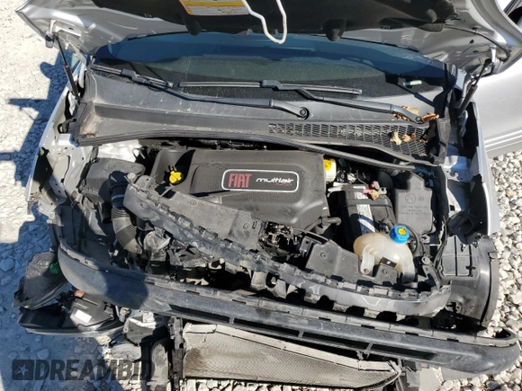 2014 FIAT 500L Easy with VIN ZFBCFABH0EZ015043, listed as a Copart auction lot 74581874 with 80,639 mi miles and Salvage Title. Bid and sale history available at carsss.com. Image 12.