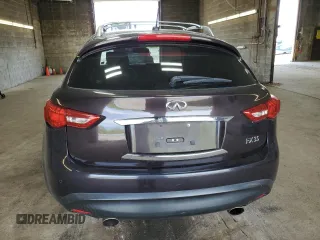 2011 Infiniti FX with VIN JN8AS1MW9BM733523, listed as a Copart auction lot 56670815 with 105,195 mi miles and Salvage title. Bid and sale history available at DreamBid. Image 6.
