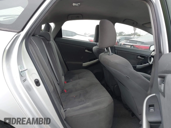 2011 Toyota Prius I with VIN JTDKN3DU5B0261149, listed as a IAAI auction lot 42041188 with 190,787 mi miles. Bid and sale history available at carsss.com. Image 8.