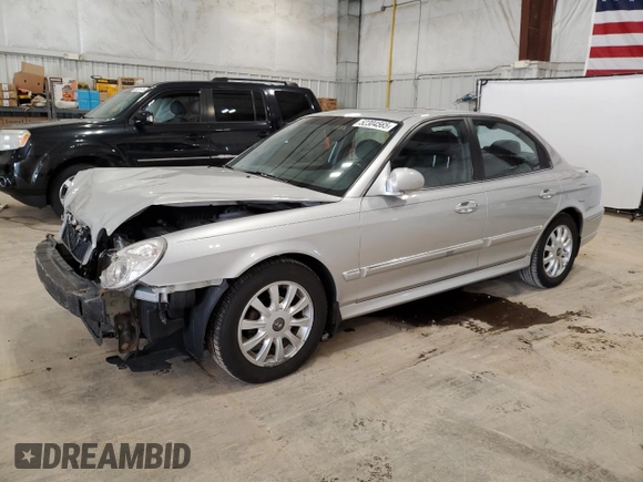 2003 Hyundai Sonata GLS with VIN KMHWF35H63A897263, listed as a Copart auction lot 52304565 with 112,708 mi miles and Non Repairable. Bid and sale history available at carsss.com. Image 1.