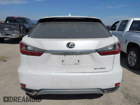 2021 Lexus RX with VIN JTJHZMDA6M2050525, listed as a IAAI auction lot 41788945 with 37,711 mi miles. Bid and sale history available at carsss.com. Image 17.