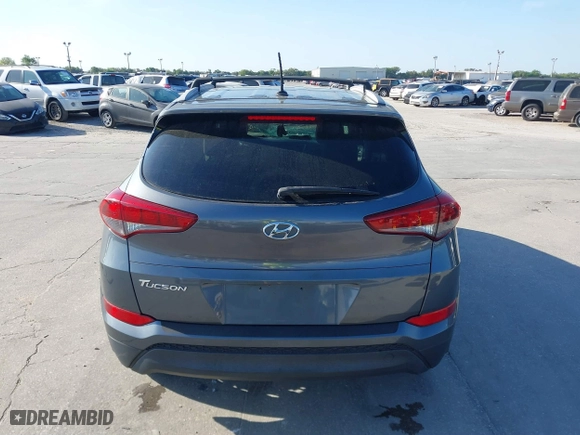 2016 Hyundai Tucson SE with VIN KM8J33A44GU209299, listed as a IAAI auction lot 41793611 with 42,417 mi miles. Bid and sale history available at carsss.com. Image 16.