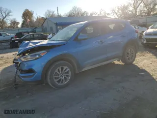 2018 Hyundai Tucson SEL with VIN KM8J3CA40JU654825, listed as a Copart auction lot 83771234 with 103,452 mi miles and Salvage Title. Bid and sale history available at carsss.com. Image 1.