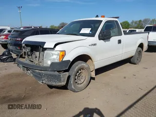 2013 Ford F-150 XL with VIN 1FTMF1CM2DKE67824, listed as a IAAI auction lot 41822285 with 181,957 mi miles and . Bid and sale history available at carsss.com. Image 2.