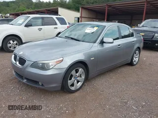 2007 BMW 5 Series with VIN WBANF33567CS38714, listed as a IAAI auction lot 42069445 with 208,449 mi miles and . Bid and sale history available at DreamBid. Image 2.
