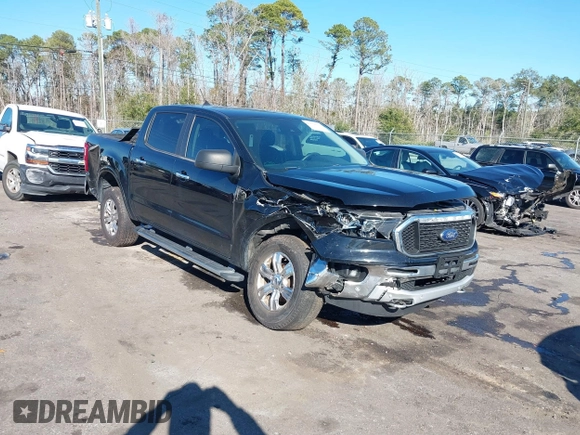 2019 Ford Ranger XL with VIN 1FTER4EH5KLA42330, listed as a IAAI auction lot 41358017 with 53,781 mi miles. Bid and sale history available at carsss.com. Image 1.