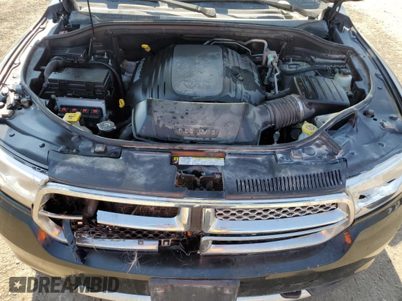2013 Dodge Durango Citadel z VIN 1C4SDJET4DC500821, wystawiony jako Copart lot #50994305 z przebiegiem 209 141 mil mil oraz Szkoda całkowita • Salvage title. Historia ofert i sprzedaży dostępna na DreamBid. Obrazek 13.