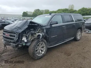 2019 GMC Yukon XL SLE z VIN 1GKS2FEC2KR204603, wystawiony jako Copart lot #57960055 z przebiegiem 68 463 mil mil oraz Czysty tytuł • Clean title. Historia ofert i sprzedaży dostępna na DreamBid. Obrazek 1.