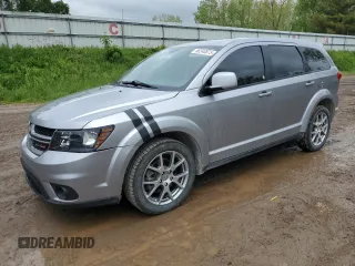 2017 Dodge Journey GT z VIN 3C4PDDEG4HT610255, wystawiony jako Copart lot #58240875 z przebiegiem 154 582 mil mil oraz Czysty tytuł • Clean title. Historia ofert i sprzedaży dostępna na DreamBid. Obrazek 1.