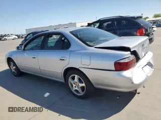 2002 Acura TL with VIN 19UUA56622A052123, listed as a Copart auction lot 51465725 with 66,587 mi miles and Salvage Title. Bid and sale history available at carsss.com. Image 2.