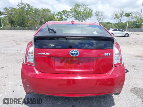 2012 Toyota Prius One with VIN JTDKN3DU3C1583462, listed as a IAAI auction lot 42083253 with 111,906 mi miles. Bid and sale history available at carsss.com. Image 16.