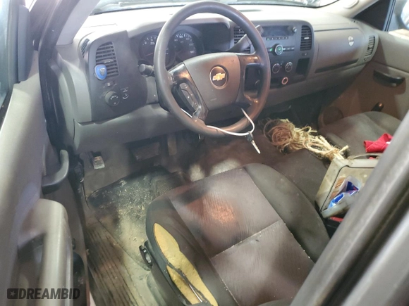 2012 Chevrolet Silverado 1500 Work Truck with VIN 1GCRCPEX5CZ180833, listed as a Copart auction lot 44380845 with 147,253 mi miles and Salvage Title. Bid and sale history available at carsss.com. Image 8.