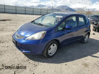 2013 Honda Fit with VIN JHMGE8H30DC013511, listed as a Copart auction lot 51520495 with 0 mi miles and Salvage Title. Bid and sale history available at carsss.com. Image 1.