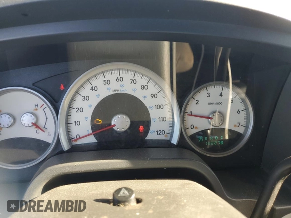 2006 Dodge Dakota SLT with VIN 1D7HW48K86S522957, listed as a Copart auction lot 82322744 with 182,278 mi miles and Salvage Title. Bid and sale history available at carsss.com. Image 9.