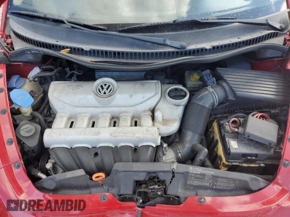 2008 Volkswagen New Beetle Coupe S with VIN 3VWRW31C88M507511, listed as a Copart auction lot 81993504 with 160,752 mi miles and Salvage Title. Bid and sale history available at carsss.com. Image 12.