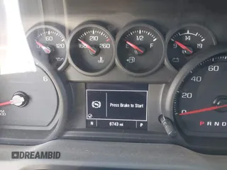 2024 Chevrolet Silverado 1500 Custom with VIN 3GCPABEK4RG279124, listed as a IAAI auction lot 41829561 with 6,743 mi miles and . Bid and sale history available at DreamBid. Image 7.