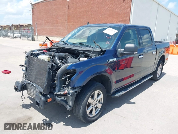 2019 Ford F-150 XL with VIN 1FTEW1C47KKE35050, listed as a IAAI auction lot 42684676 with 123,217 mi miles and . Bid and sale history available at DreamBid. Image 21.