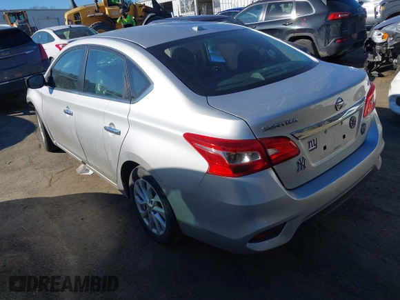 2019 Nissan Sentra SV with VIN 3N1AB7AP0KY317033, listed as a IAAI auction lot 41656832 with 84,648 mi miles and . Bid and sale history available at DreamBid. Image 3.