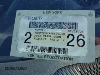 2018 Nissan Rogue SV z VIN KNMAT2MV9JP600148, wystawiony jako IAAI lot #42202229 z przebiegiem 40 966 mil mil oraz . Historia ofert i sprzedaży dostępna na DreamBid. Obrazek 18.