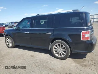 2017 Ford Flex Limited with VIN 2FMHK6D83HBA12052, listed as a Copart auction lot 52321255 with 54,449 mi miles and Salvage Title. Bid and sale history available at carsss.com. Image 2.