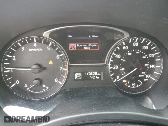2015 Nissan Pathfinder SV with VIN 5N1AR2MN7FC689601, listed as a Copart auction lot 52215845 with 117,809 mi miles and Salvage Title. Bid and sale history available at carsss.com. Image 9.