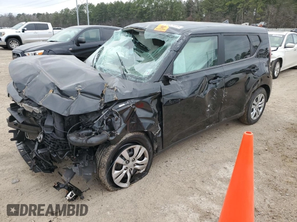 2023 Kia Soul LX with VIN KNDJ23AU6P7872671, listed as a Copart auction lot 45667415 with Not Provided miles and Salvage Title. Bid and sale history available at DreamBid. Image 1.