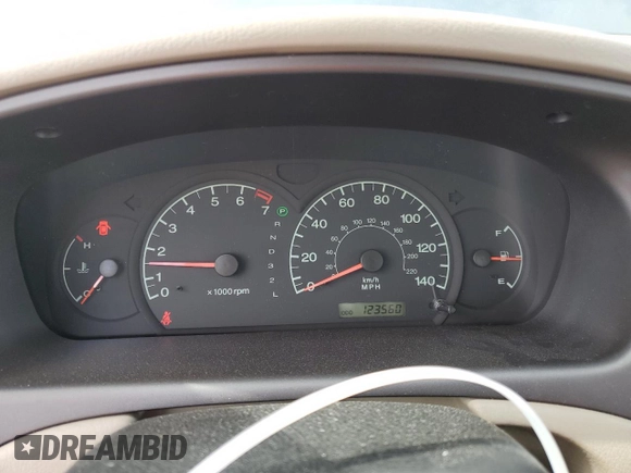 2003 Hyundai Elantra GLS z VIN KMHDN45D03U468955, wystawiony jako Copart lot #50207515 z przebiegiem 123 560 mil mil oraz Czysty tytuł • Clean title. Historia ofert i sprzedaży dostępna na DreamBid. Obrazek 9.