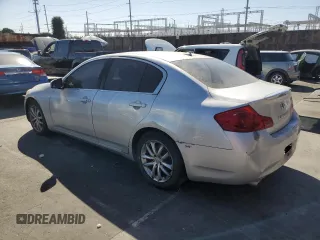 2007 Infiniti G35 Journey with VIN JNKBV61E37M710924, listed as a Copart auction lot 76818704 with 160,362 mi miles and Salvage Title. Bid and sale history available at DreamBid. Image 2.