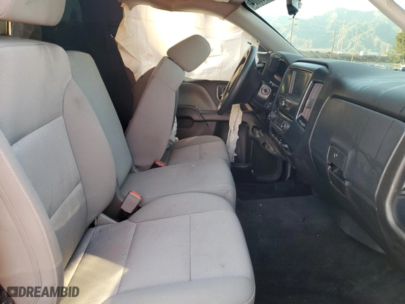 2018 Chevrolet Silverado 1500 Work Truck with VIN 1GCNCNEC4JZ323333, listed as a Copart auction lot 81500824 with 0 mi miles and Salvage Title. Bid and sale history available at carsss.com. Image 7.