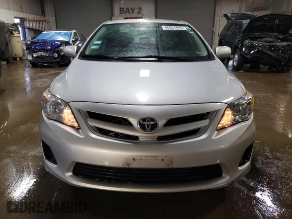 2012 Toyota Corolla L with VIN 2T1BU4EE8CC762642, listed as a Copart auction lot 46004845 with 80,633 mi miles and Salvage Title. Bid and sale history available at carsss.com. Image 5.