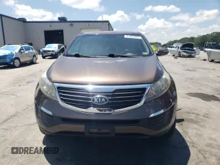 2012 Kia Sportage LX with VIN KNDPB3A20C7276250, listed as a Copart auction lot 61804995 with 112,303 mi miles and Salvage title. Bid and sale history available at DreamBid. Image 5.