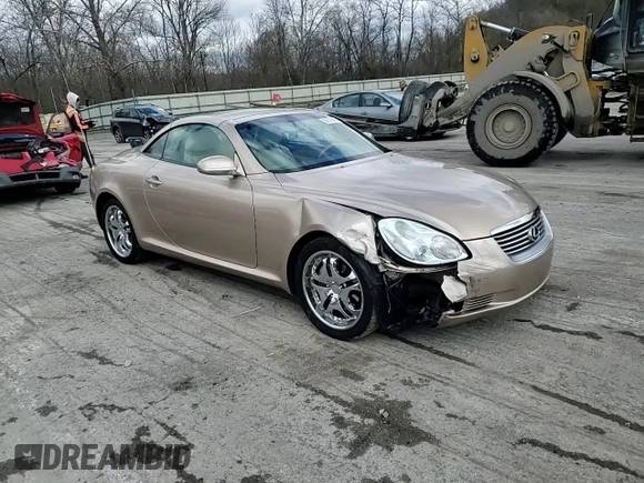 2002 Lexus SC with VIN JTHFN48Y320004316, listed as a Copart auction lot 53374945 with 52,543 mi miles and Salvage Title. Bid and sale history available at carsss.com. Image 11.