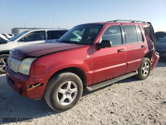 2004 Mercury Mountaineer with VIN 4M2ZU66K14UJ21068, listed as a Copart auction lot 46680885 with 149,569 mi miles and Salvage Title. Bid and sale history available at carsss.com. Image 1.