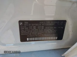 2011 BMW 3 Series 328i xDrive с VIN WBAPK5C53BA661805, выставлен на аукционе IAAI как лот 42299271 с пробегом 129 701 миль миль и . История ставок и продаж доступна на DreamBid. Изображение 9.