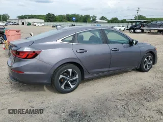 2022 Honda Insight EX z VIN 19XZE4F55NE003056, wystawiony jako Copart lot #53968045 z przebiegiem 76 798 mil mil oraz Szkoda całkowita • Salvage title. Historia ofert i sprzedaży dostępna na DreamBid. Obrazek 3.