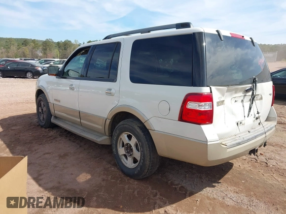 2008 Ford Expedition Eddie Bauer z VIN 1FMFU17548LA68720, wystawiony jako IAAI lot #41881966 z przebiegiem 277 825 mil mil oraz . Historia ofert i sprzedaży dostępna na DreamBid. Obrazek 3.