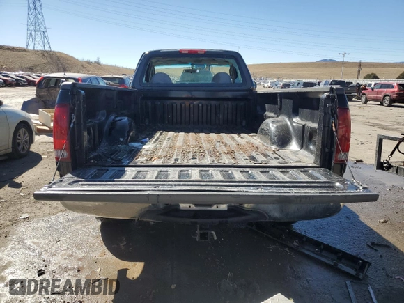 2002 Ford F-150 XL with VIN 1FTRF17222NB03008, listed as a Copart auction lot 46364635 with 136,298 mi miles and Salvage Title. Bid and sale history available at carsss.com. Image 6.