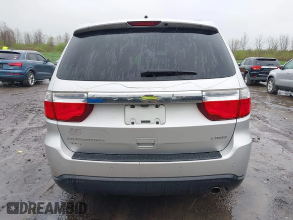 2012 Dodge Durango Crew with VIN 1C4RDJDG0CC322388, listed as a IAAI auction lot 42179814 with 124,009 mi miles and . Bid and sale history available at carsss.com. Image 16.