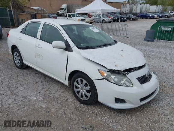 2010 Toyota Corolla with VIN 1NXBU4EEXAZ167898, listed as a IAAI auction lot 42050056 with 100,975 mi miles and . Bid and sale history available at DreamBid. Image 1.