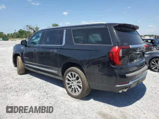 2025 GMC Yukon XL Denali with VIN 1GKS2JRL6SR170517, listed as a Copart auction lot 53795565 with 1,091 mi miles and Salvage Title. Bid and sale history available at carsss.com. Image 2.